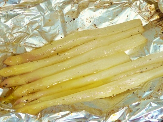 Spargel aus dem Backofen