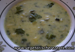 Zucchini-Kartoffel-Suppe