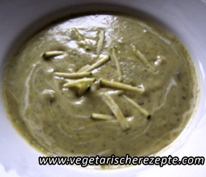 Zucchini-Creme-Suppe